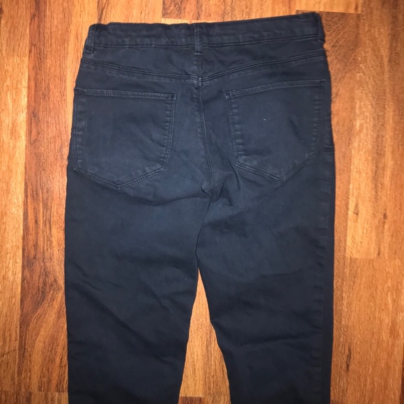 Zara girls casual collection navy skinny 13/14 - Picture 2 of 10